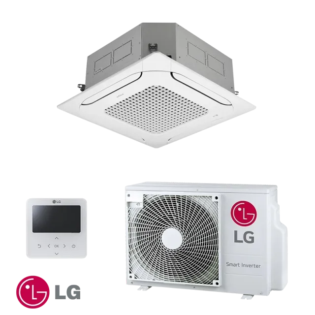 Касетъчен климатик LG CT12F.NR0 + UUA1.UL0 1