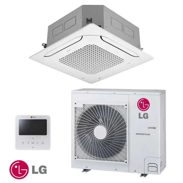 Касетъчен климатик LG CT24F.NB0 + UUC1.U40 1