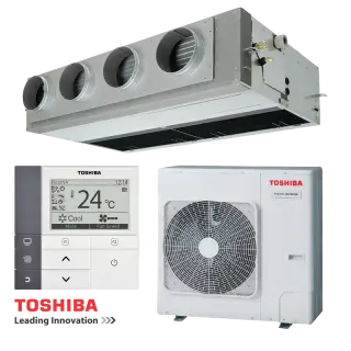Канален климатик Toshiba RAV-HM1101BTP-E + RAV-GM1101ATP-E