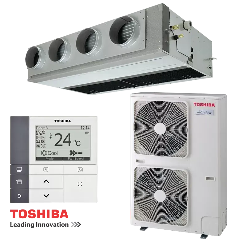 Канален климатик Toshiba RAV-HM1601BTP-E + RAV-GM1601ATP-E