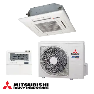 Касетъчен климатик Mitsubishi Heavy Industries FDTC60VH + SRC60ZSX-W