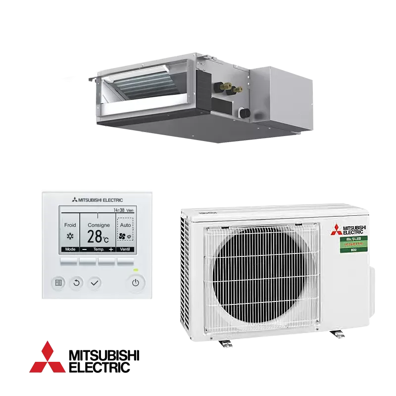 Канален климатик Mitsubishi Electric SEZ-M25DA + SUZ-M25VA
