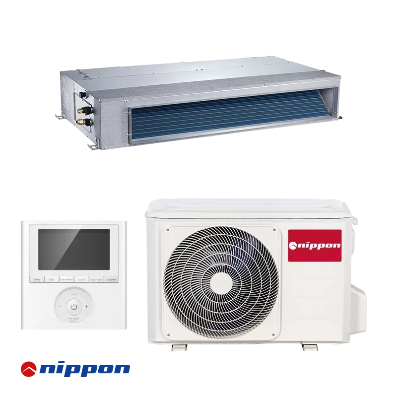 Канален климатик Nippon NTIU-12HWFNX-Q + NOB30U-12HFN8-Q