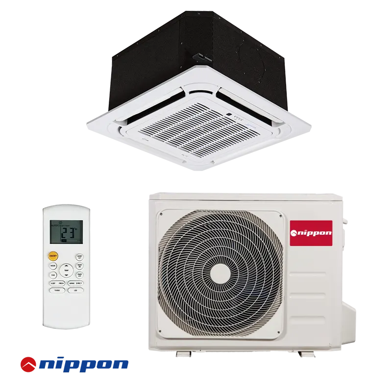 Касетъчен климатик Nippon NCD-24HRFNX-Q + NOCA30U-24HFN8-Q
