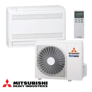 Инверторен климатик Mitsubishi Heavy Industries SRF50ZSX-W + SRC50ZSX-W - подово тяло