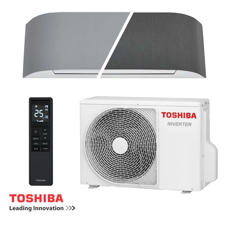Инверторен климатик Toshiba Haori RAS-B13N4KVRG-E + RAS-13J2AVSG-E1