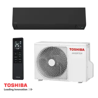 Инверторен климатик Toshiba Shorai Edge RAS-B13G3KVSGB-E + RAS-13J2AVSG-E1 - черен