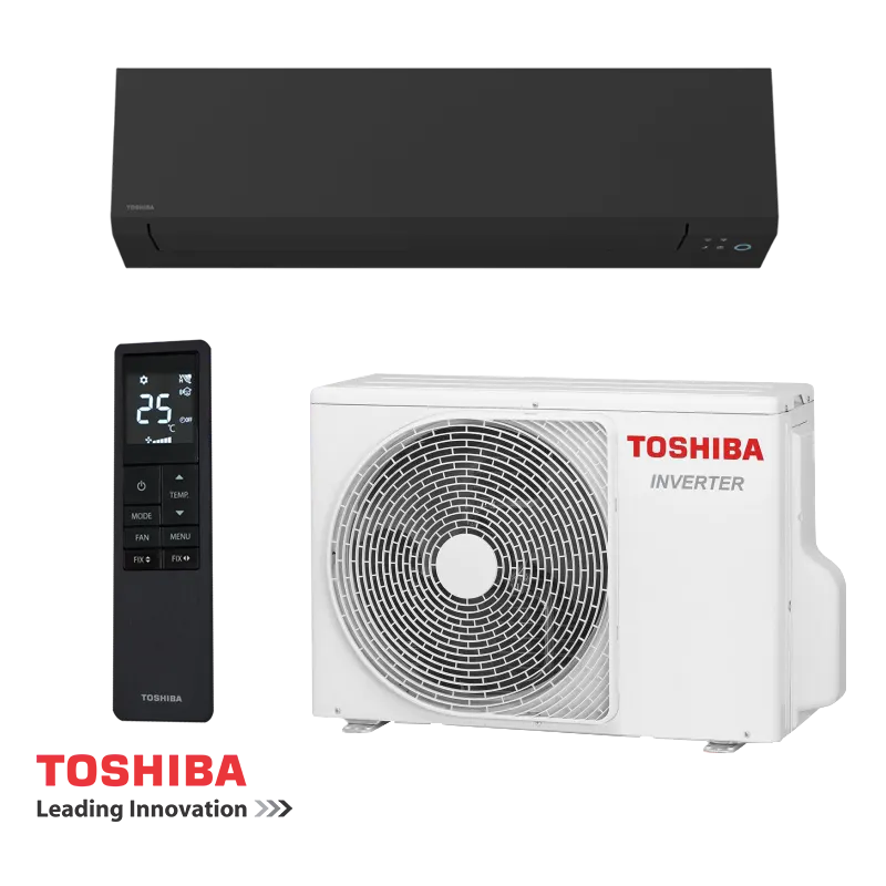 Инверторен климатик Toshiba Shorai Edge RAS-B16G3KVSGB-E + RAS-16J2AVSG-E1 - черен