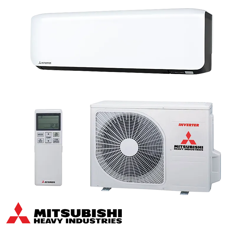 Инверторен климатик Mitsubishi Heavy Industries Premium SRK25ZS-WFB + SRC25ZS-W