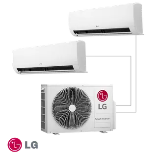 LG мулти сплит система RM2U15.U18 + RMN09.NSJ + RMN09.NSJ