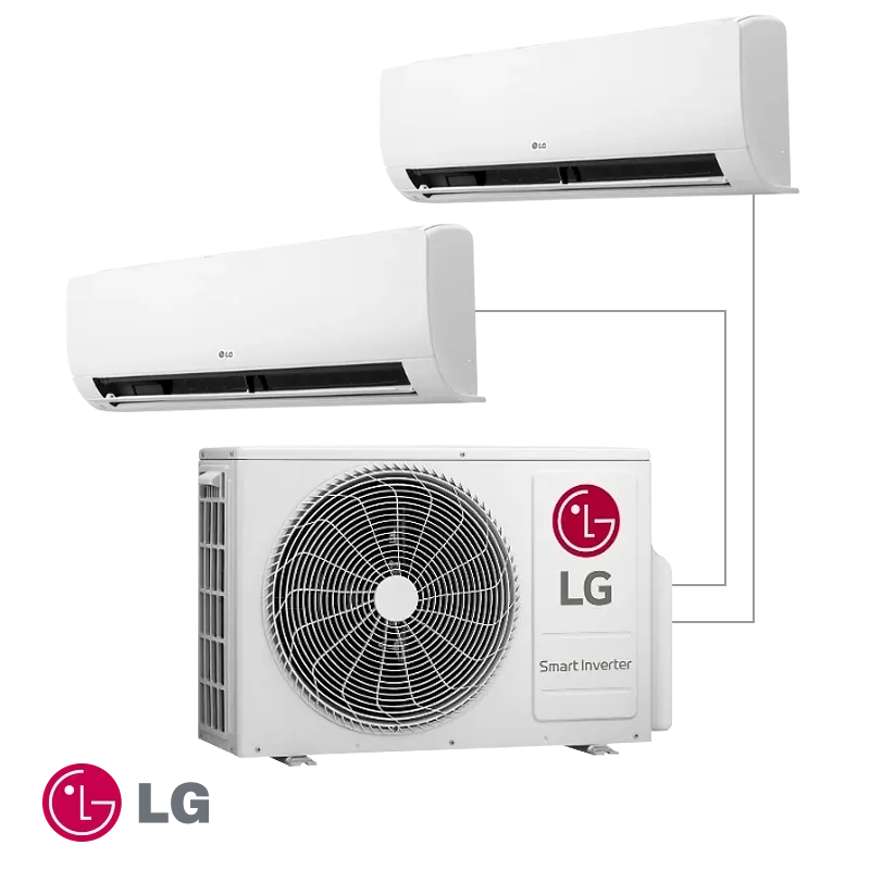 LG мулти сплит система RM3U19.U24 + RMN09.NSJ + RMN12.NSJ