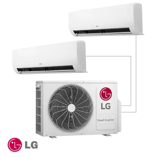 LG мулти сплит система RM3U19.U24 + RMN09.NSJ + RMN12.NSJ