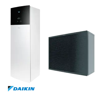 Среднотемпературна термопомпа с водосъдържател Daikin Altherma ETVX12S18E9W + EPRA12EW1