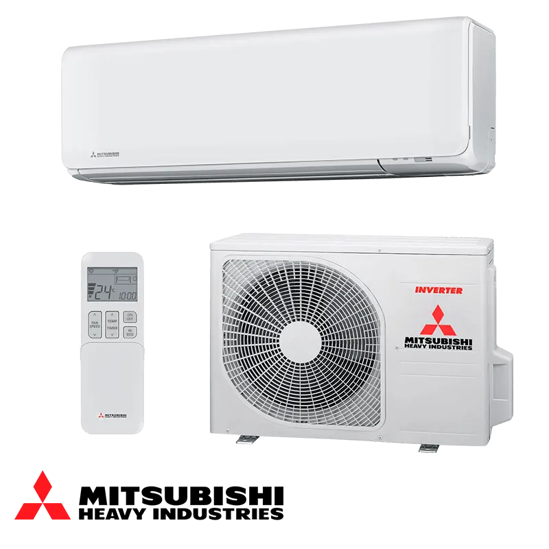 Инверторен климатик Mitsubishi Heavy Industries Premium SRK 25 ZT-WF + SRC 25 ZT-W - бял
