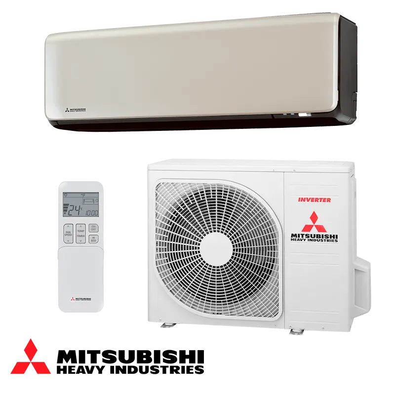 Инверторен климатик Mitsubishi Heavy Industries Premium SRK 50 ZT-WFT + SRC 50 ZT-W - титаниев